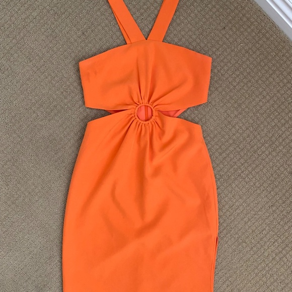 Echo O-Ring Cutout Sheath Dress - Picture 2 of 3